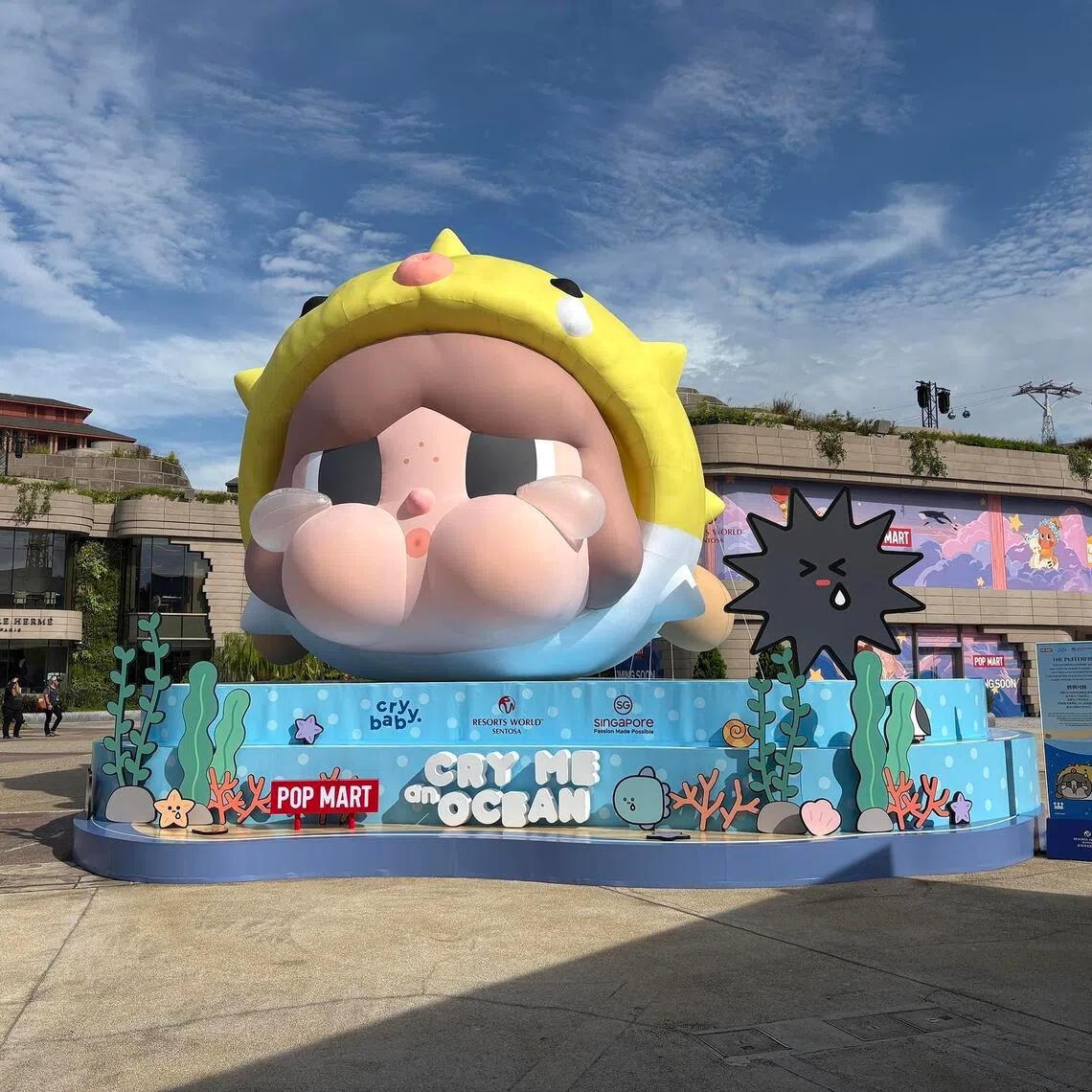 CRYBABY Cry Me An Ocean at Resorts World Sentosa - The Pufferfish.