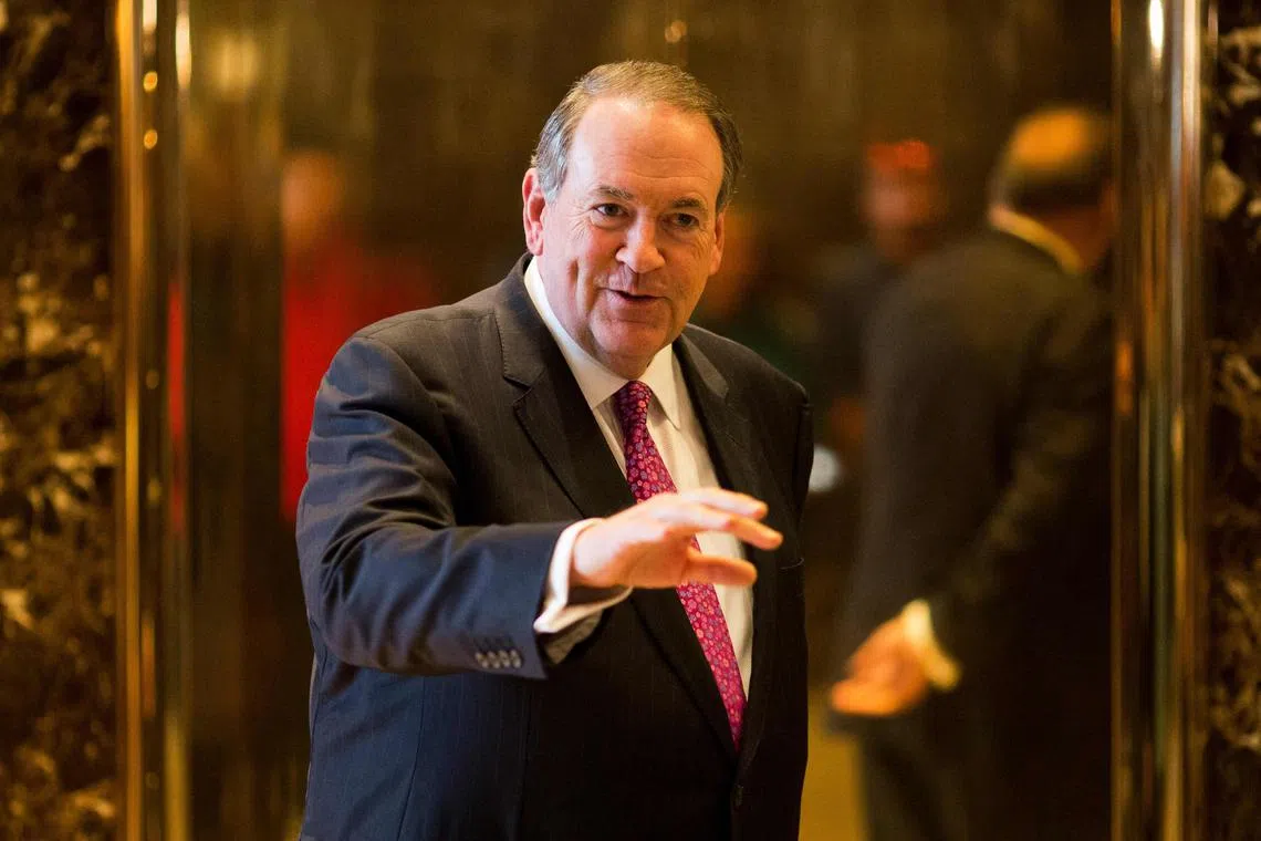 Former Arkansas Governor Mike Huckabee is a staunch supporter of Israel and a defender of Israeli settlements in the occupied West Bank, considered illegal by most of the international community. 