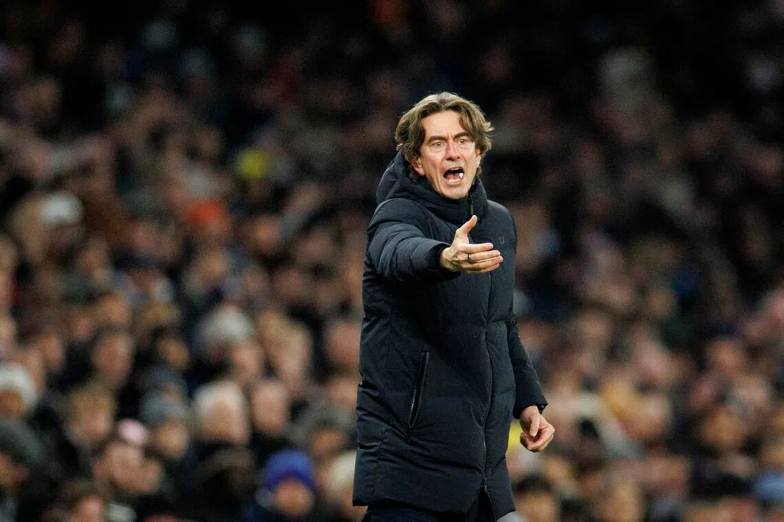 Manager Thomas Frank's Tottenham Hotspur are unbeaten in their last three matches, but they have won only two of their last 11 in the English Premier League and not scored from open play since Dec 6.