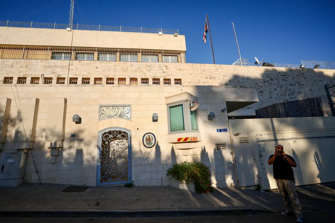 The closure of the consulate is among a series of retaliatory measures by Israel in response to Britain, France and Canada announcing sanctions on Israeli settlements on Sept 8.