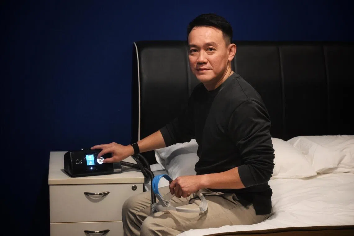 Vincent Lim did not think that snoring was a symptom of obstructive sleep apnoea.