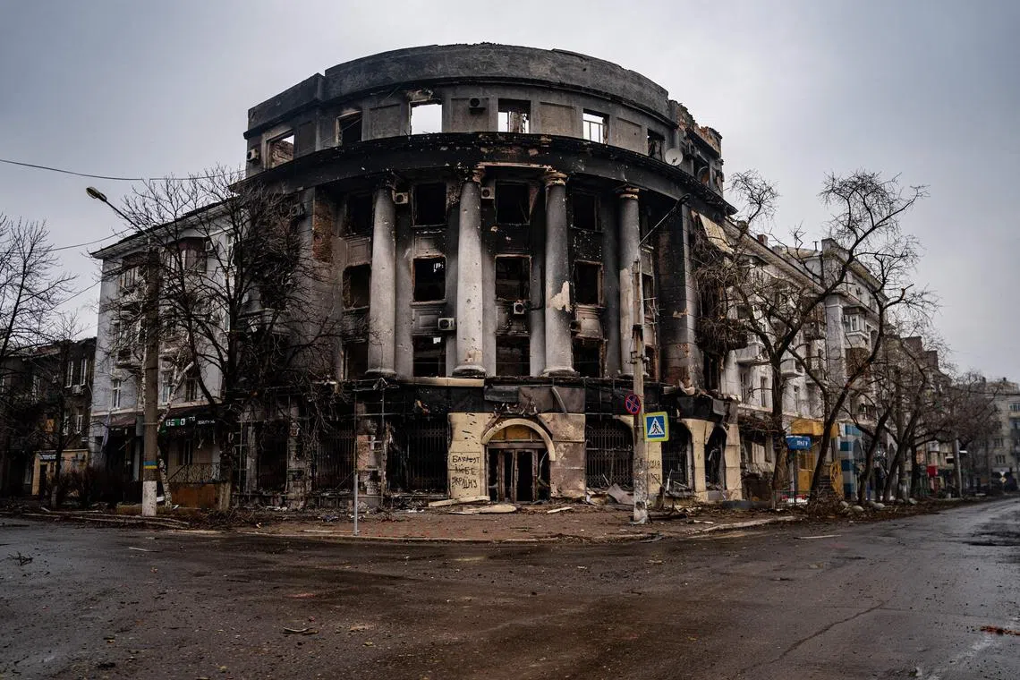 The city has been the epicentre of the fighting in eastern Ukraine since last summer that has left much of it in ruins.