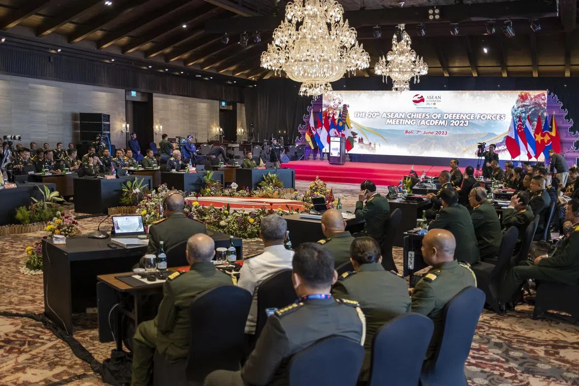 The decision was taken at a meeting of military commanders of the 10-member Asean bloc in Indonesia.