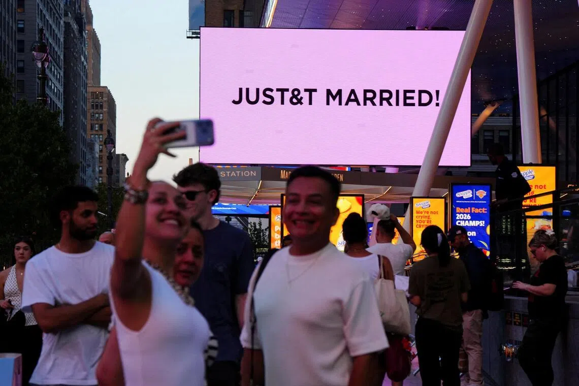 The couple donated US$26 million to charities ahead of their wedding on July 3.
