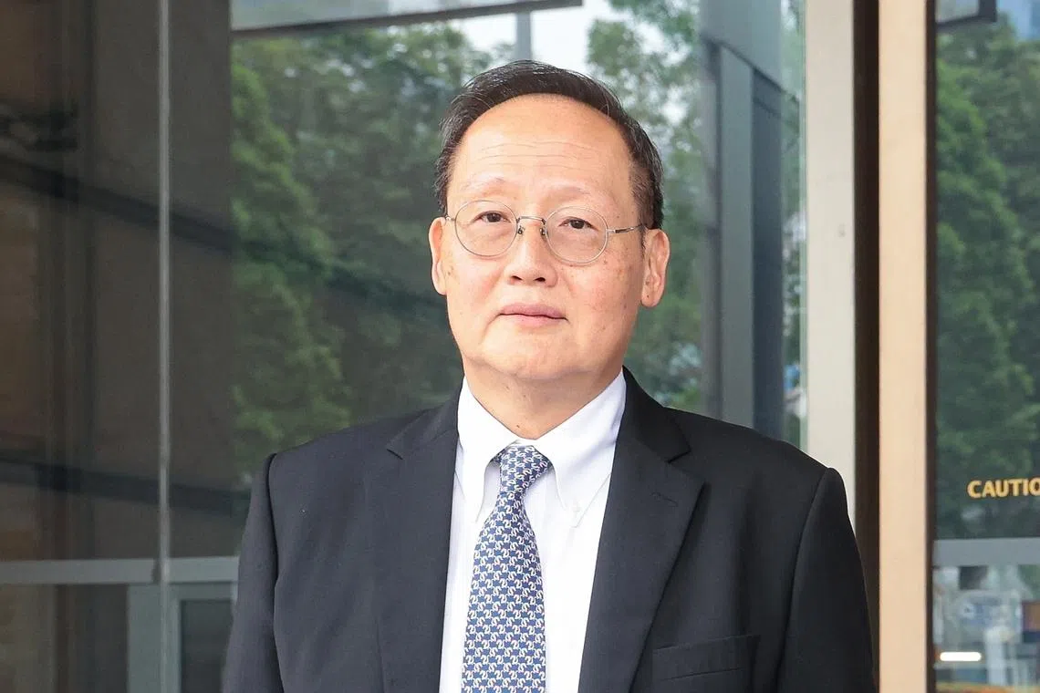 Manpower Minister Tan See Leng taking the stand on the fourth day of an ongoing defamation trial against Bloomberg.