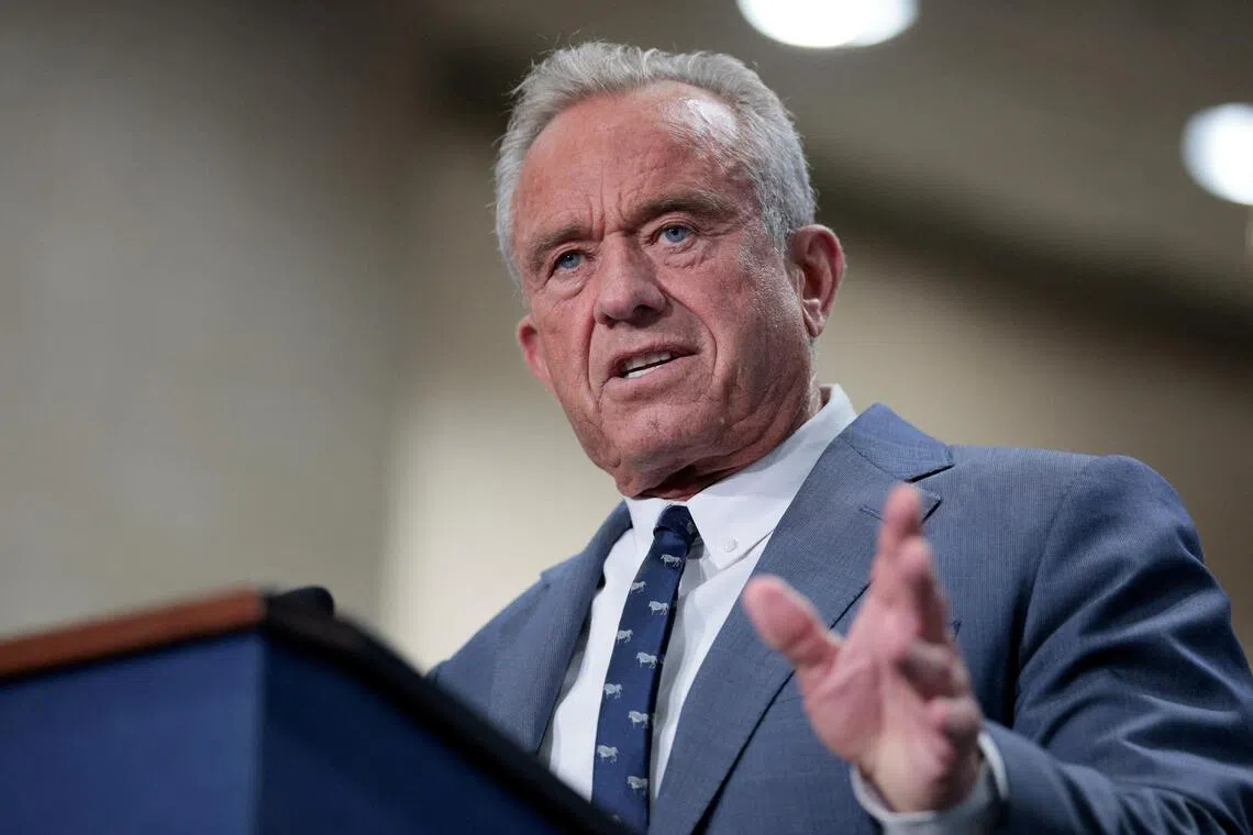 US Health Secretary Robert F. Kennedy Jr has said incorrectly that the measles vaccine contains fetal tissue.