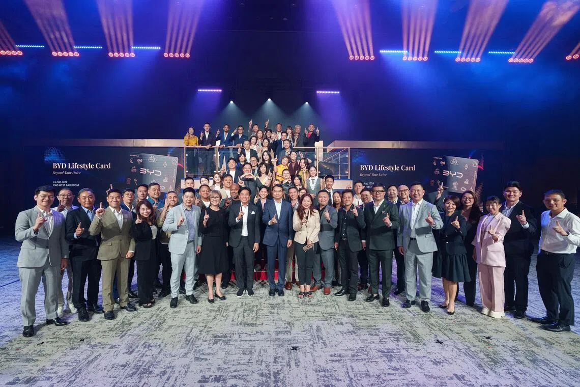 BYD launched its Lifestyle Privilege Programme on Aug 31 with 88 brands across 10 categories.