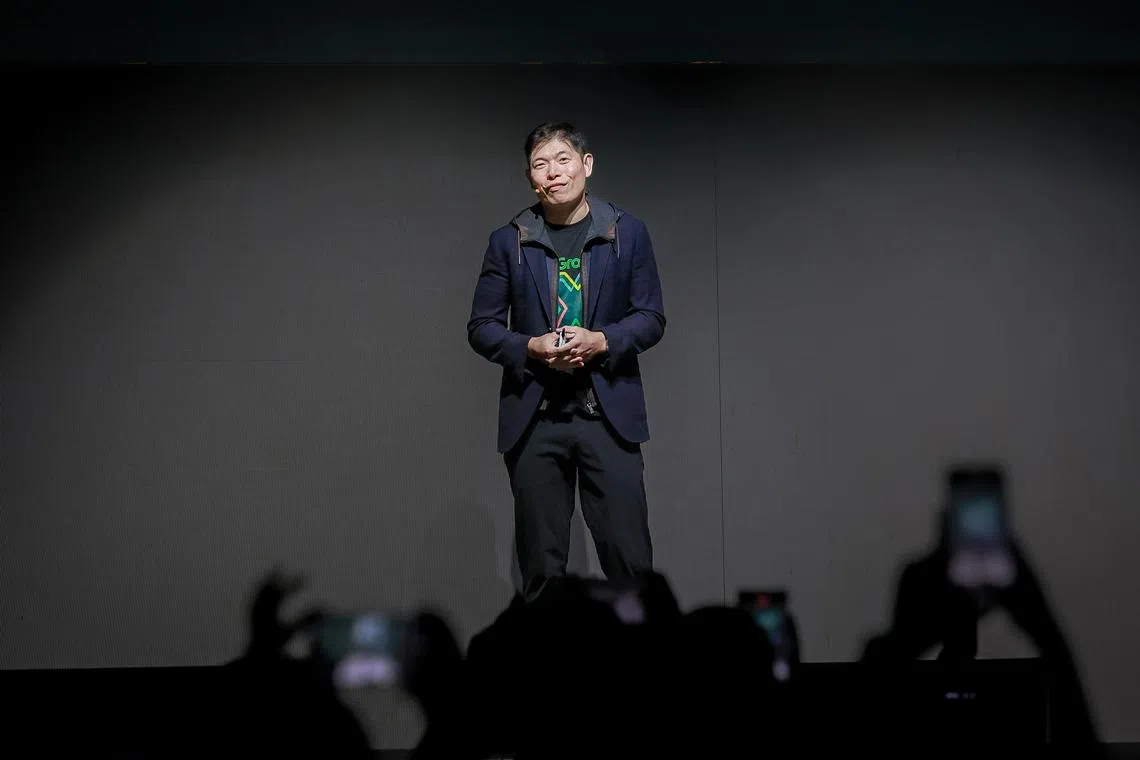 Grab Group CEO Anthony Tan owned just 3.7 per cent of the shares, but had 63.2 per cent of voting power as at end-2024, based on the company’s annual report.
