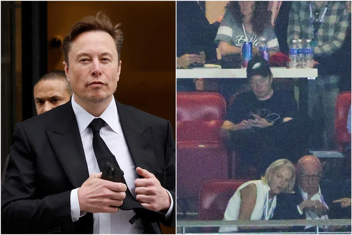 Elon Musk was said to be unhappy with the number of views of his Super Bowl tweets. 