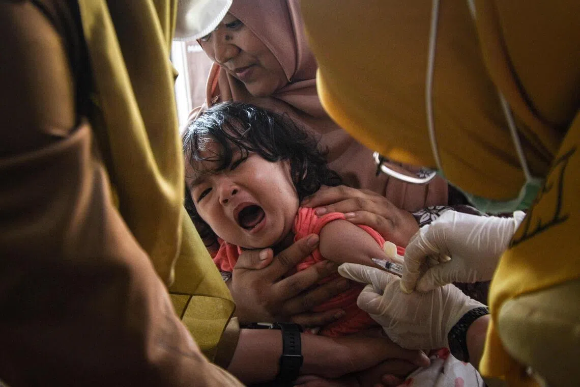 There has been misinformation circulating on social media about vaccines causing paralysis, behavioural problems, or worse.