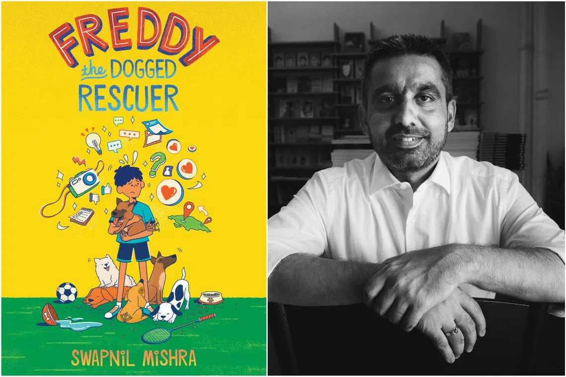Author Swapnil Mishra's Freddy The Dogged Rescuer is the sequel to 2018's Freddy The Eager Fundraiser.