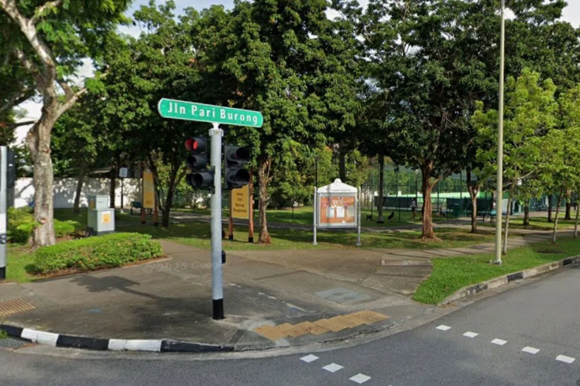 Checks by The Straits Times on Google Maps found that 132B Jalan Pari Burong is landed property.