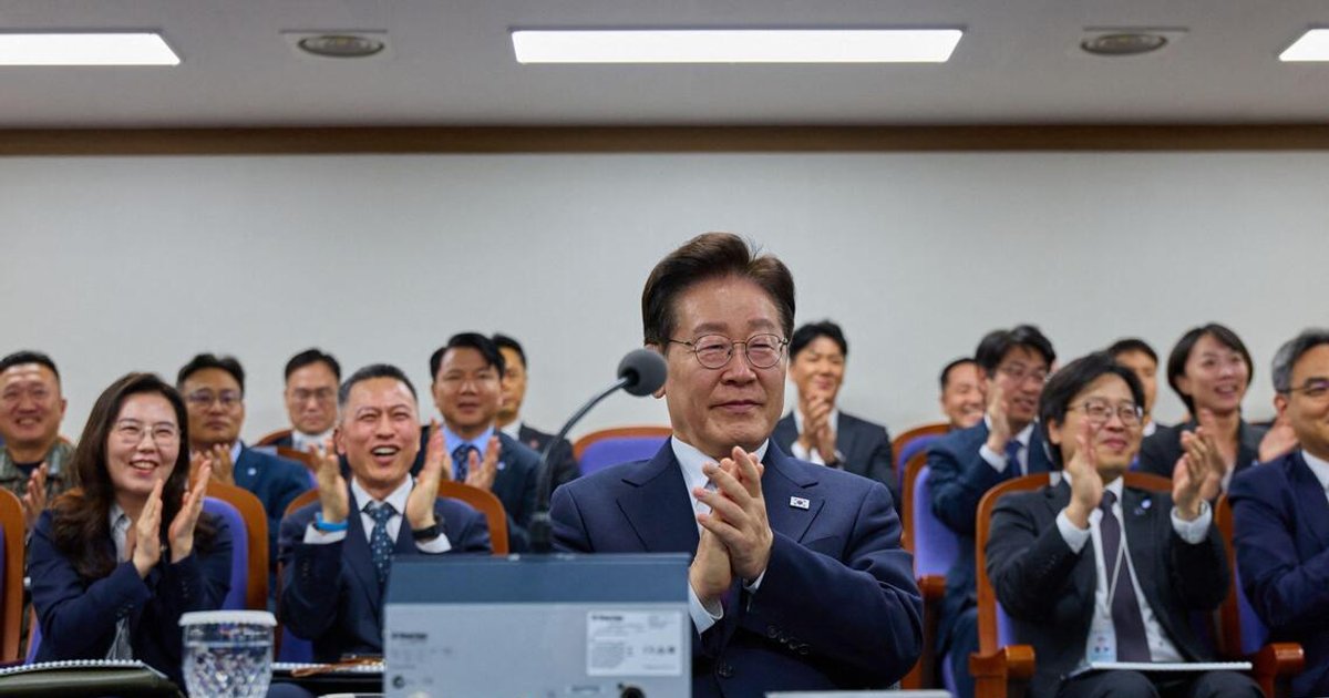 South Korea’s Lee oversees first test of a hypersonic missile