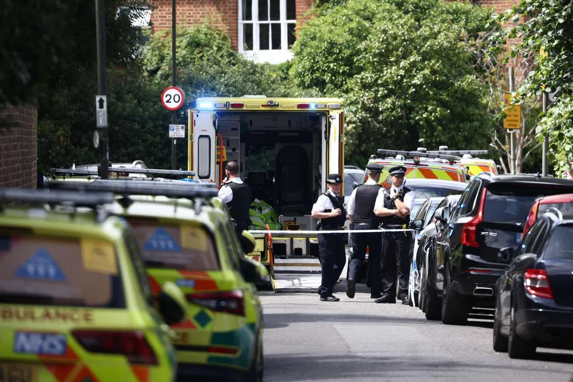 The crash happened at the private Study Prep girls’ school in Wimbledon on Thursday.