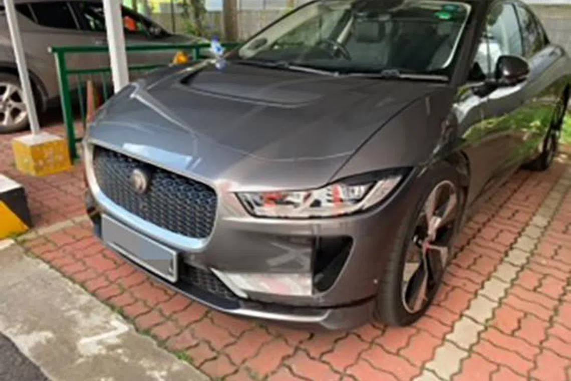 obchange - The owner of this $270,000 Jaguar electric car failed to recover his money or his car despite suing the dishonest dealer in the High Court . 


Credit: ST reader