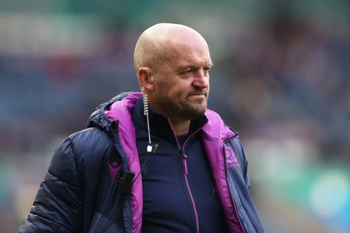 Rugby Union - Autumn Internationals - Scotland v Argentina - Murrayfield Stadium, Edinburgh, Scotland, Britain - November 16, 2025 Scotland head coach Gregor Townsend before the match REUTERS/Scott Heppell