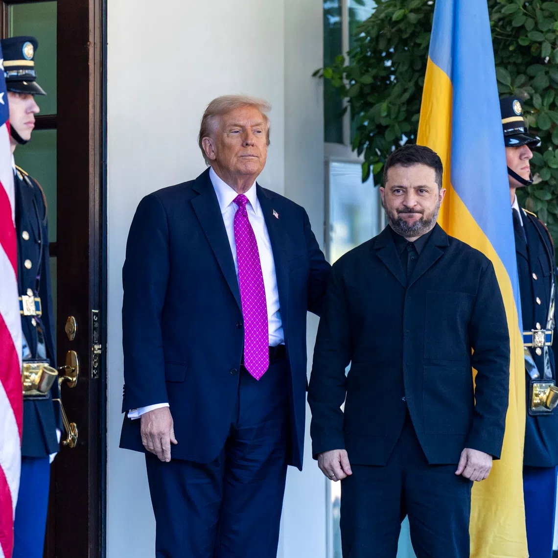 During the meeting, Mr Trump insisted Mr Zelensky surrender the entire eastern Donbas region to Russia.