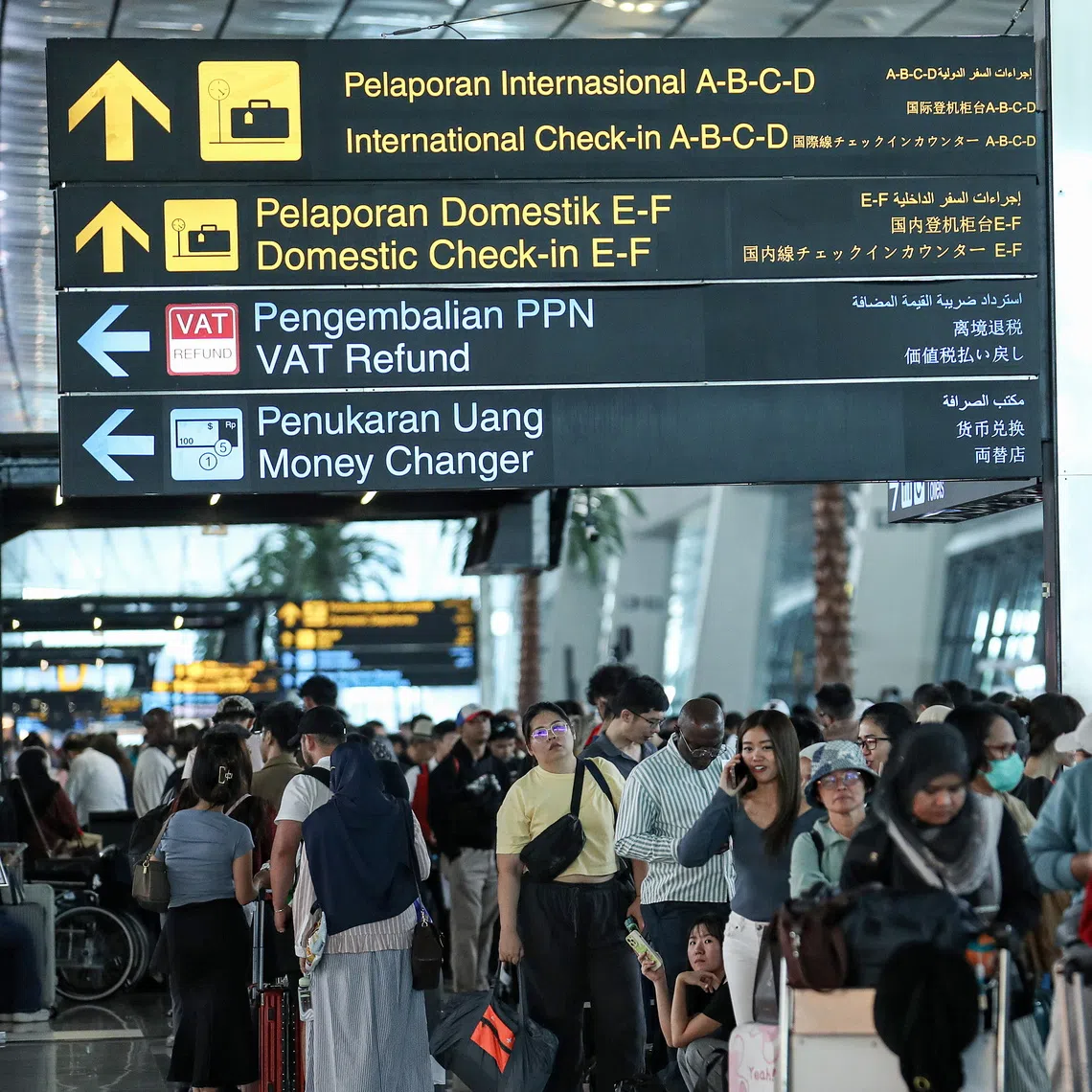 Several airports including Jakarta's main international airport, Soekarno-Hatta International Airport, reopened on Sept 8.
