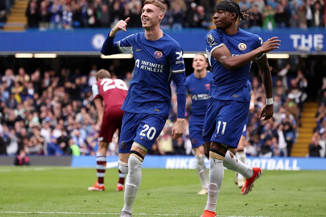 Chelsea's Cole Palmer was one of the few bright sparks for the west London club last season in the English Premier League.