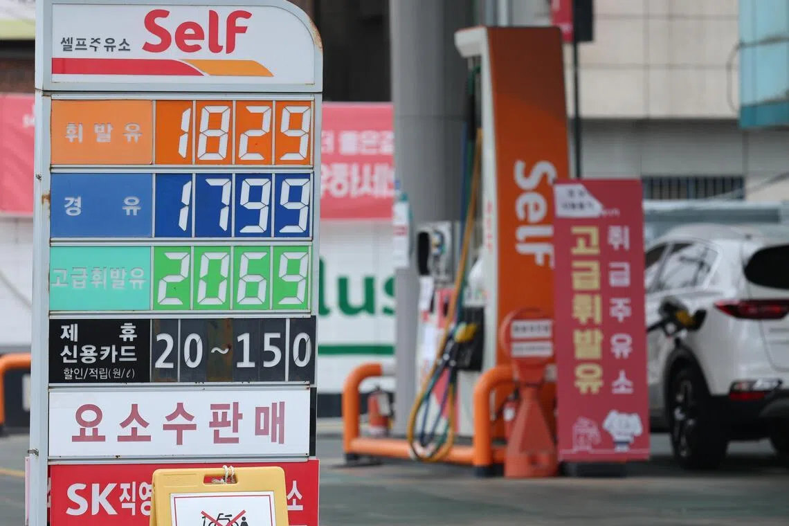 South Korean President Lee Jae Myung said the Iran war had triggered one of the worse energy security threats in decades.