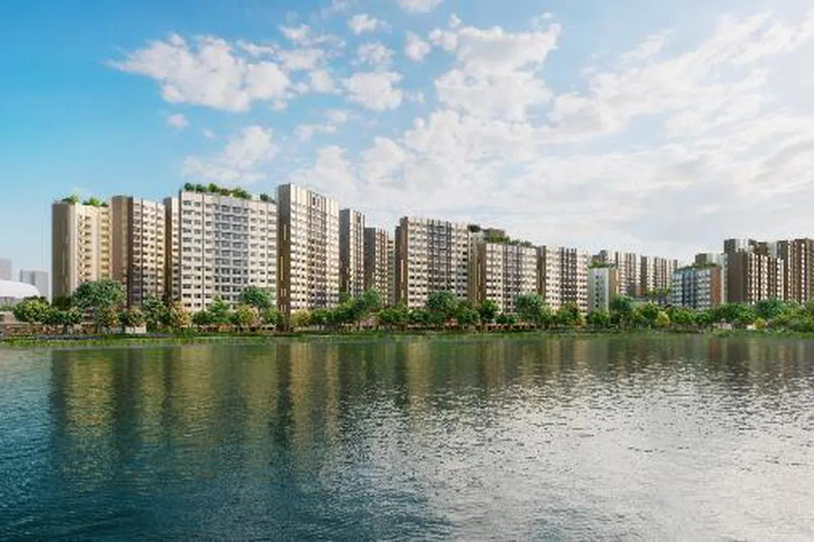 The 2,077 units in Garden Waterfront I and II @ Tengah will have one of the shortest waiting times of three years and four months.