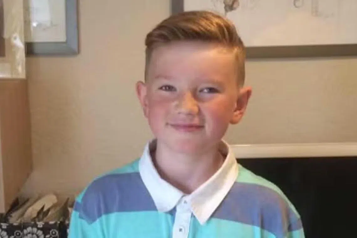 Alex Batty, then 11 years old, disappeared during a trip with his mother and grandfather to Malaga, Spain, in 2017.