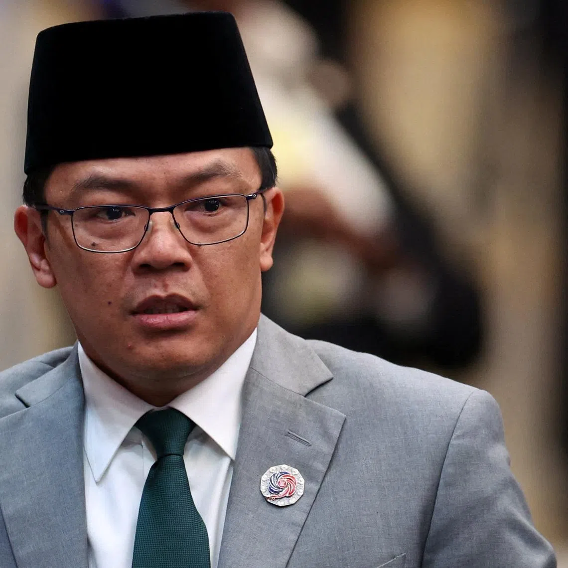 Indonesia's Foreign Minister Sugiono attends the 15th ASEAN - United Nations (UN) Summit, as part of the 47th ASEAN Summit in Kuala Lumpur, Malaysia October 27, 2025. REUTERS/Chalinee Thirasupa/Pool/File Photo