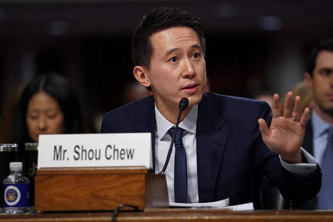 Tiktok chief executive officer Chew Shou Zi will visit Capitol Hill on March 13 on a previously scheduled trip to talk to senators.