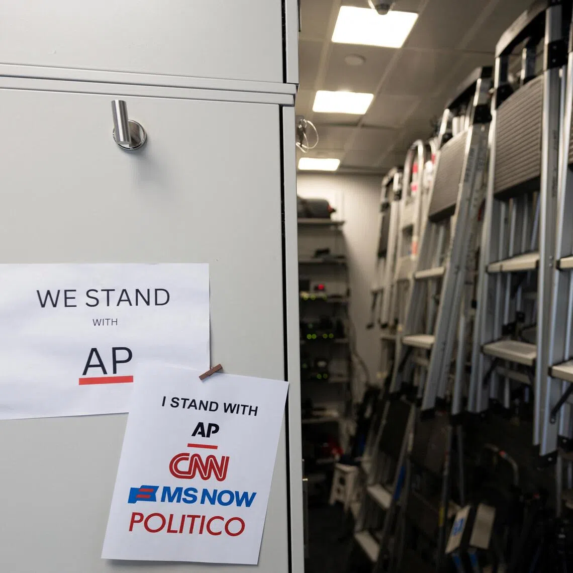 CNN, MS NOW and Politico have sued Trump and other top White House officials over the ban.