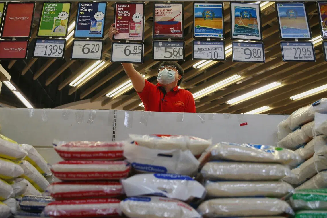 Thai rice has soared to the highest in almost two years. 