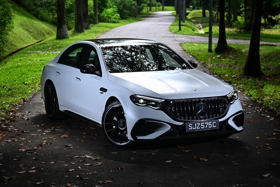 Mercedes-AMG E53 for Life Motoring photographed on Aug 21, 2025.