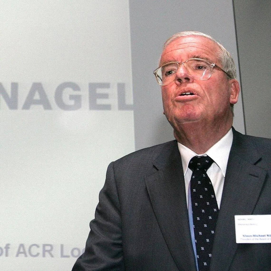 German billionaire Klaus-Michael Kuehne married relatively late and had no children.