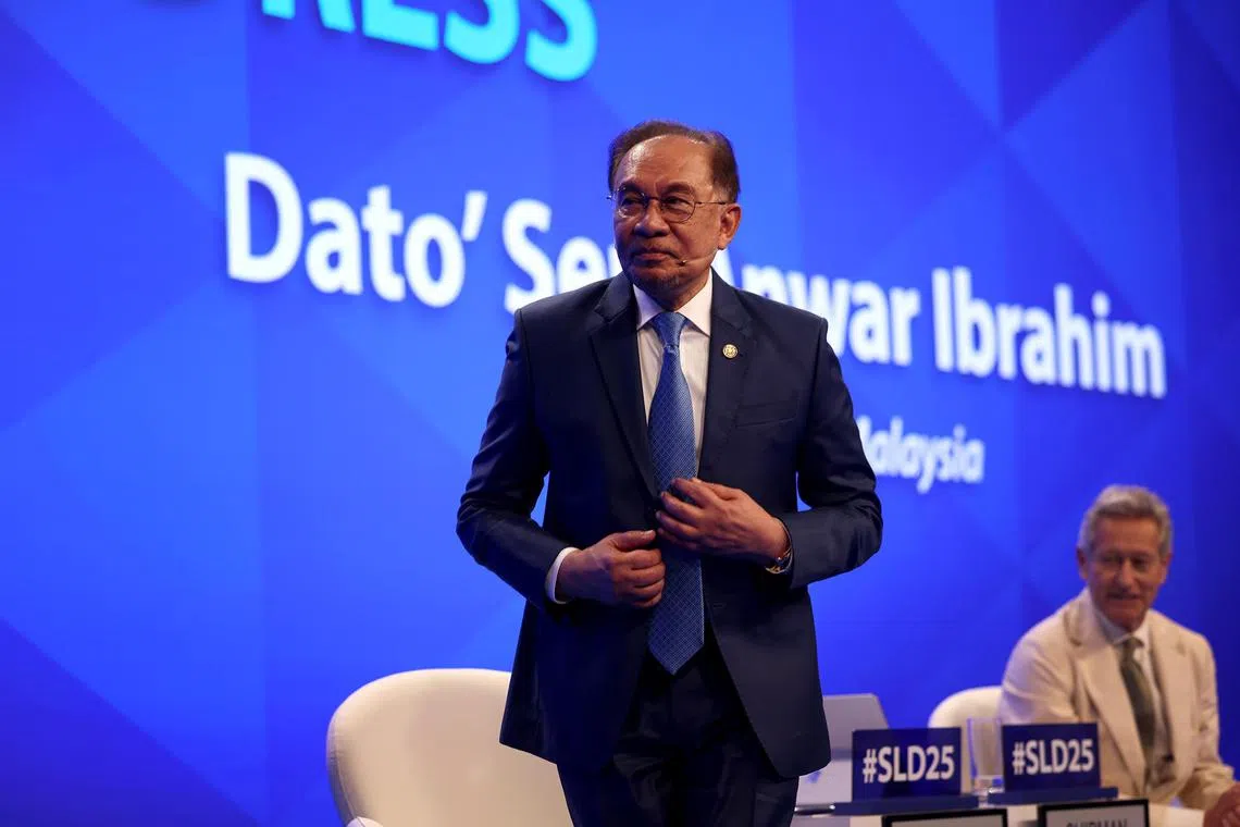 Prime Minister Anwar Ibrahim's approval rating stood at 55 per cent in May 2025, although negative sentiment towards the country’s direction remains “oversized”, Merdeka Center said.