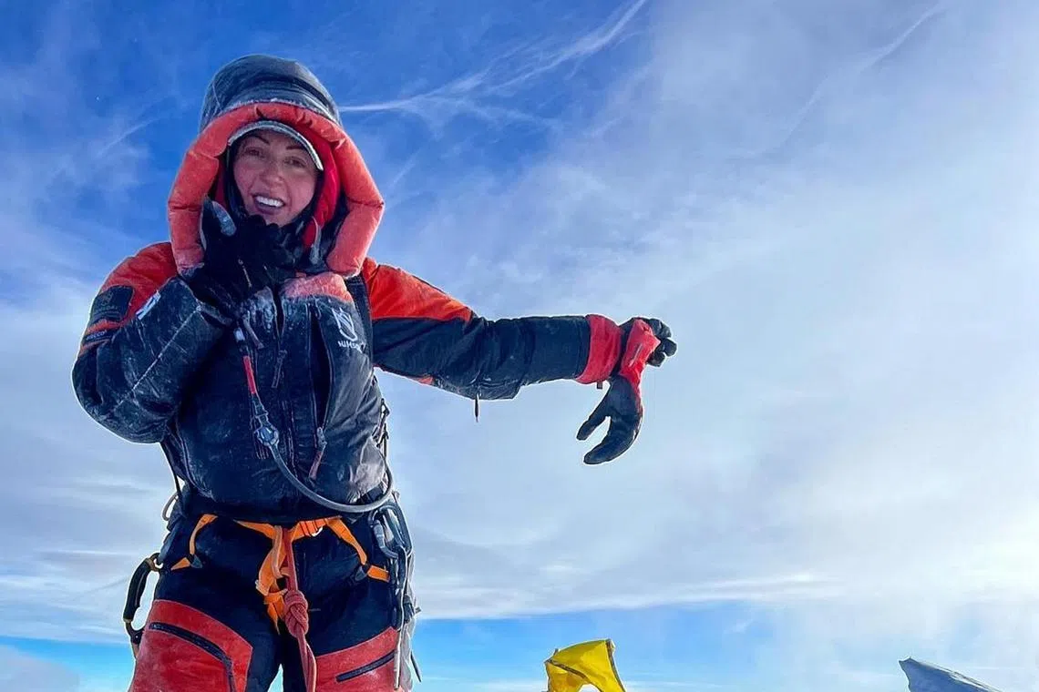 American climber Anna Gutu was killed after two avalanches hit the Shishapangma mountain on Saturday.