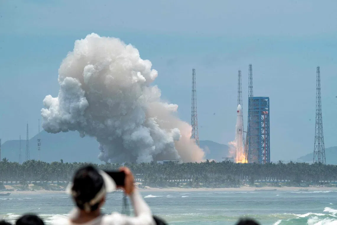 China says Long March 7A rocket launch failed after flight anomaly