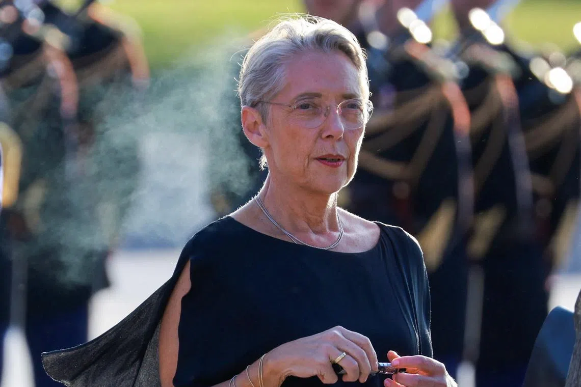 French Prime Minister Elisabeth Borne will continue in her role as prime minister.