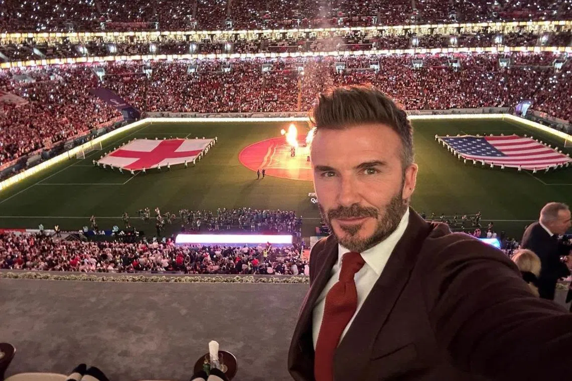 The paper claimed David Beckham had placed strict conditions on his appearances. 