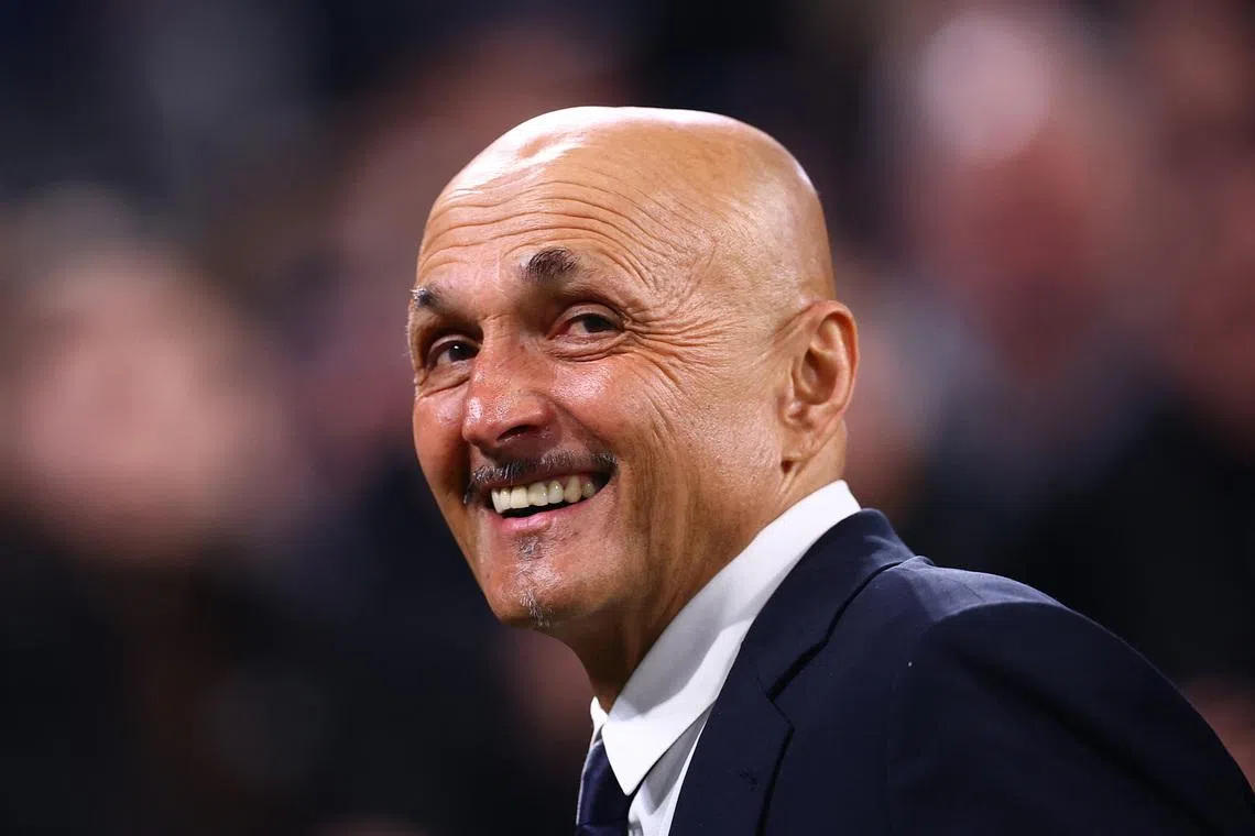 Soccer Football - Serie A - Juventus v U.S. Sassuolo - Allianz Stadium, Turin, Italy - March 21, 2026 Juventus coach Luciano Spalletti before the match REUTERS/Guglielmo Mangiapane