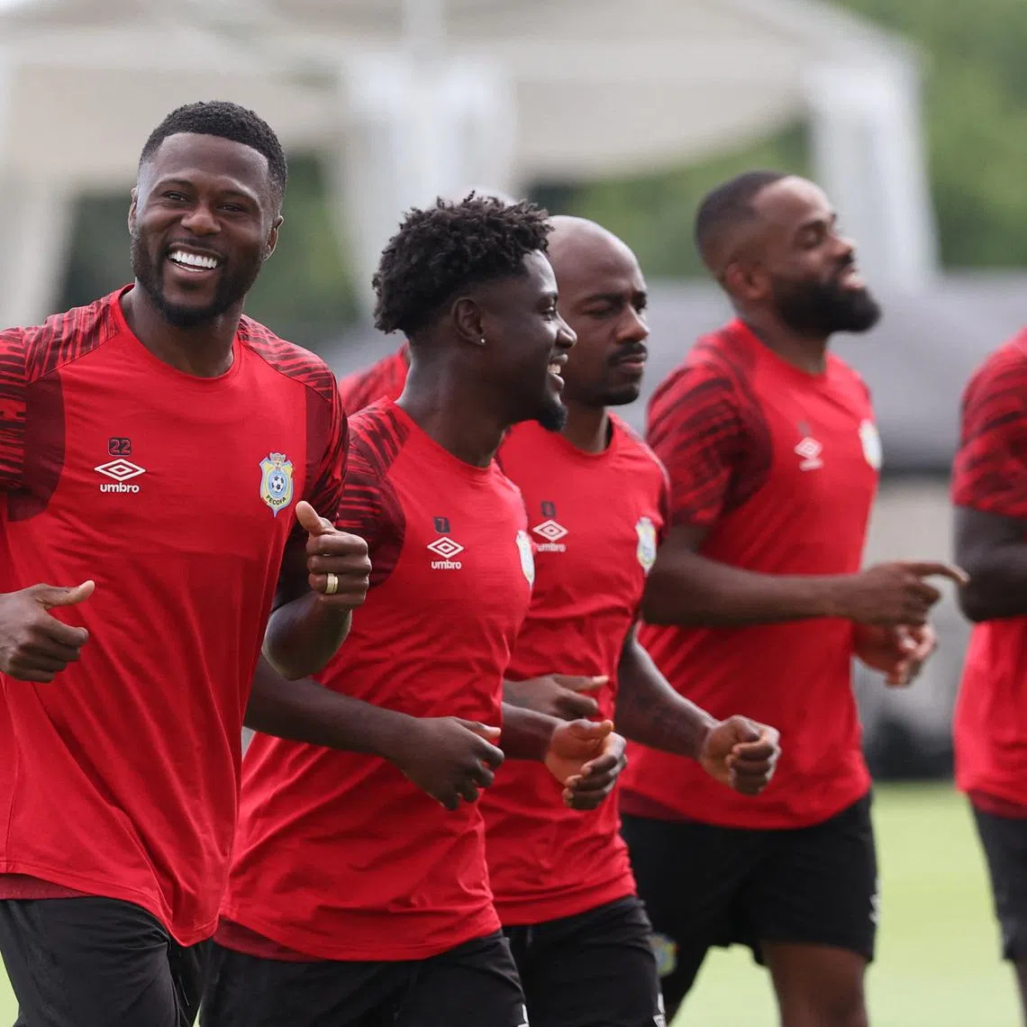 Soccer Football - FIFA World Cup 2026 - DR Congo Training - Houston Training Centre, Houston, Texas, U.S. - June 12, 2026 DR Congo's Chancel Mbemba during training IMAGN IMAGES via Reuters/Troy Taormina