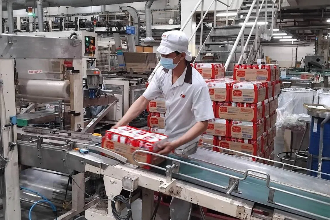 sacompany27 - Workers sorting products at the production plant in Thailand. 

credit: F&N
