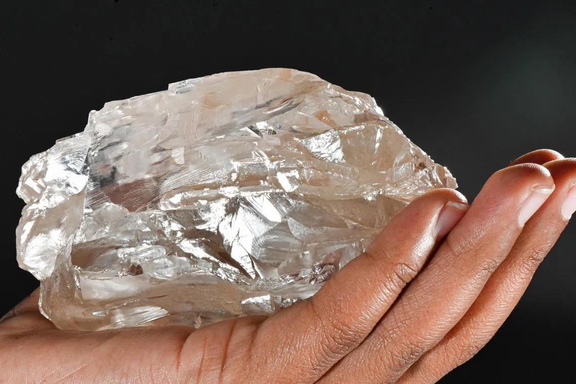 The 2,492-carat diamond was discovered in the Karowe Diamond Mine, in northeastern Botswana, using X-ray detection technology