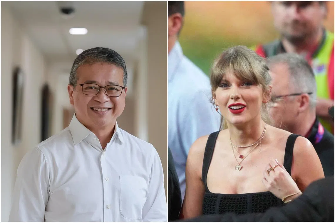 Minister for Culture, Community and Youth Edwin Tong said the negotiations with Taylor Swift's management were part  of a move to revitalise the Sports Hub.
