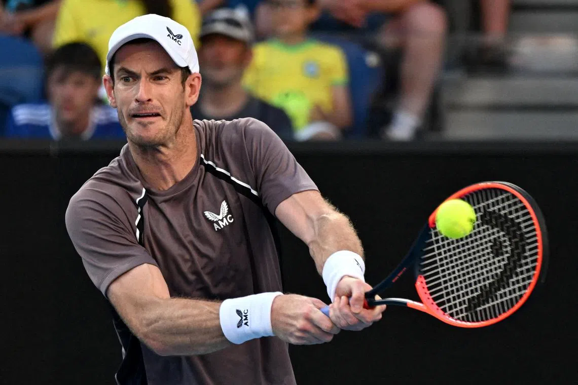 Britain's Andy Murray hinted in January that retirement may not be far away.