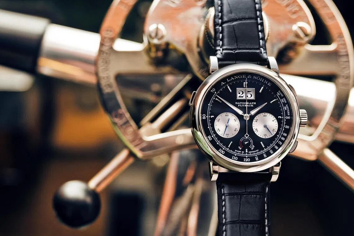 A. Lange & Sohne’s Challenging Chronographs showcase brings together the Glashutte watchmaker’s chronograph expertise and longstanding ties to classic motoring.