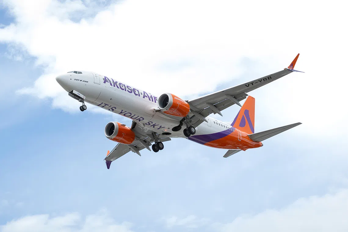 The Akasa Air flight from New Delhi to Bengaluru was ordered to return to the Indian capital.