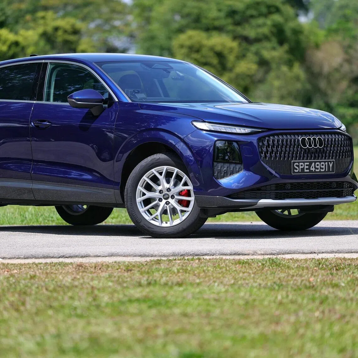 Outdoor shoot for the new Audi Q3 on March 11, 2026.