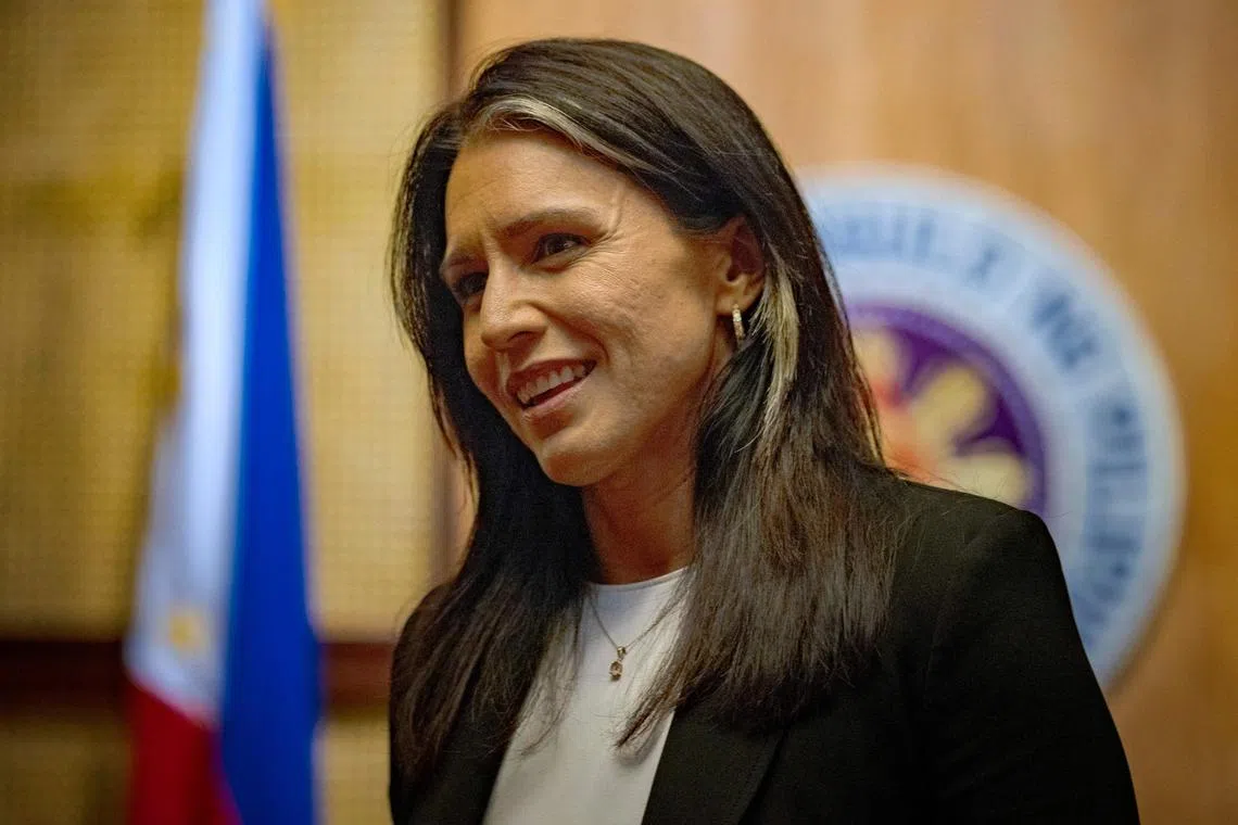 Ms Tulsi Gabbard accused unnamed political elites of trying to foment conflict between world powers.