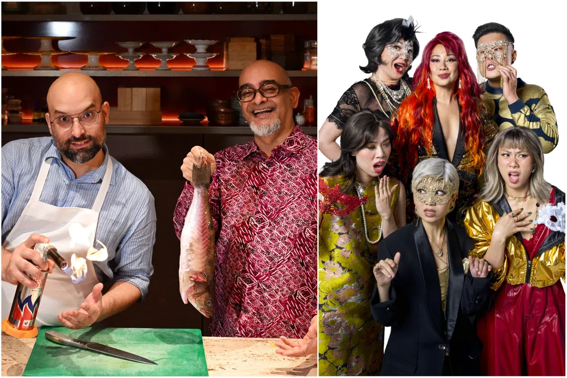 10-course Michelin meal, buffets, gastrobar: theatre companies take shows into food venues