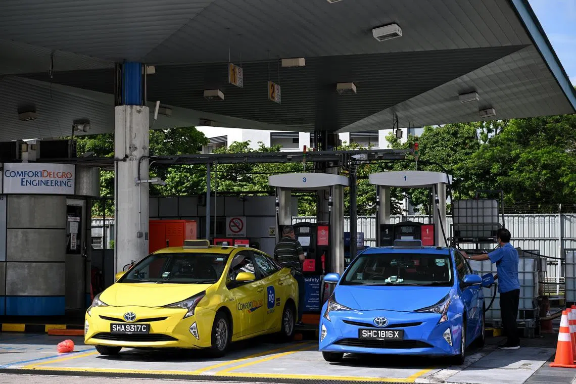 The flag-down fares of ComfortDelGro taxis will increase by 50 cents from Dec 13.