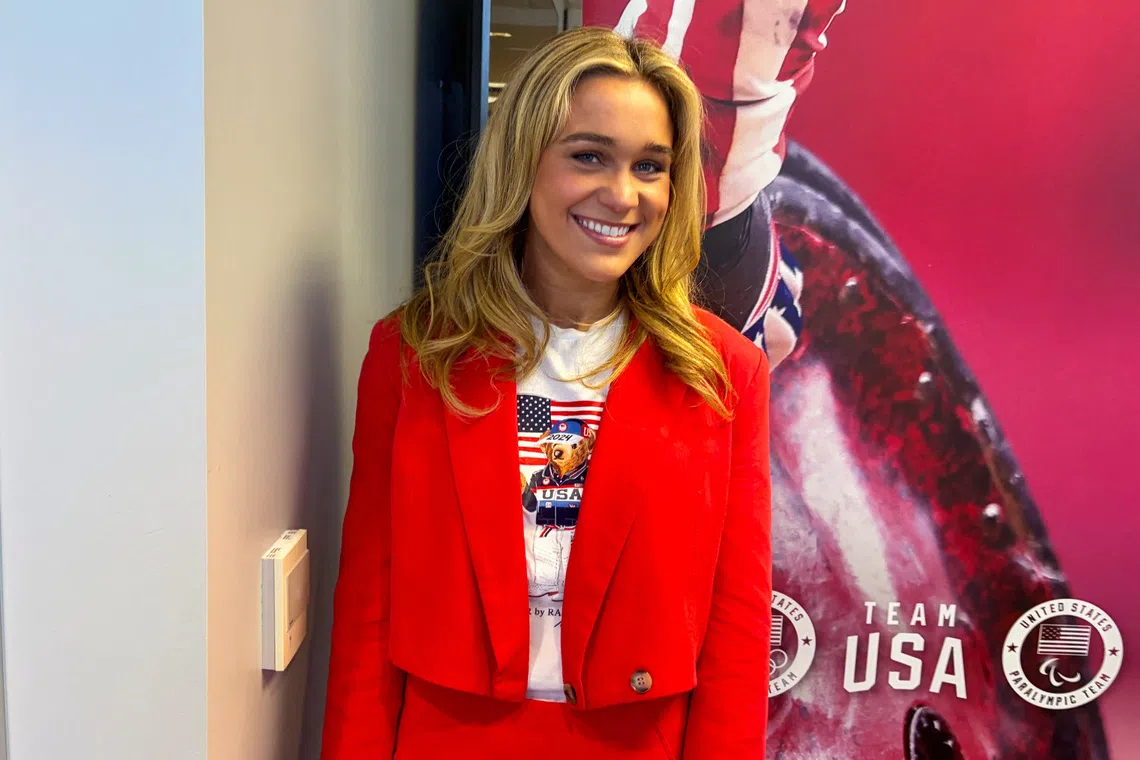 U.S. Paralympic swimmer Ali Truwit poses for a picture in Los Angeles, California, U.S., May 19, 2026. REUTERS/Rory Carroll